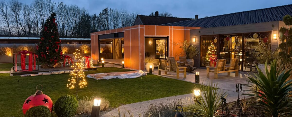 Extension restaurant finie extérieur